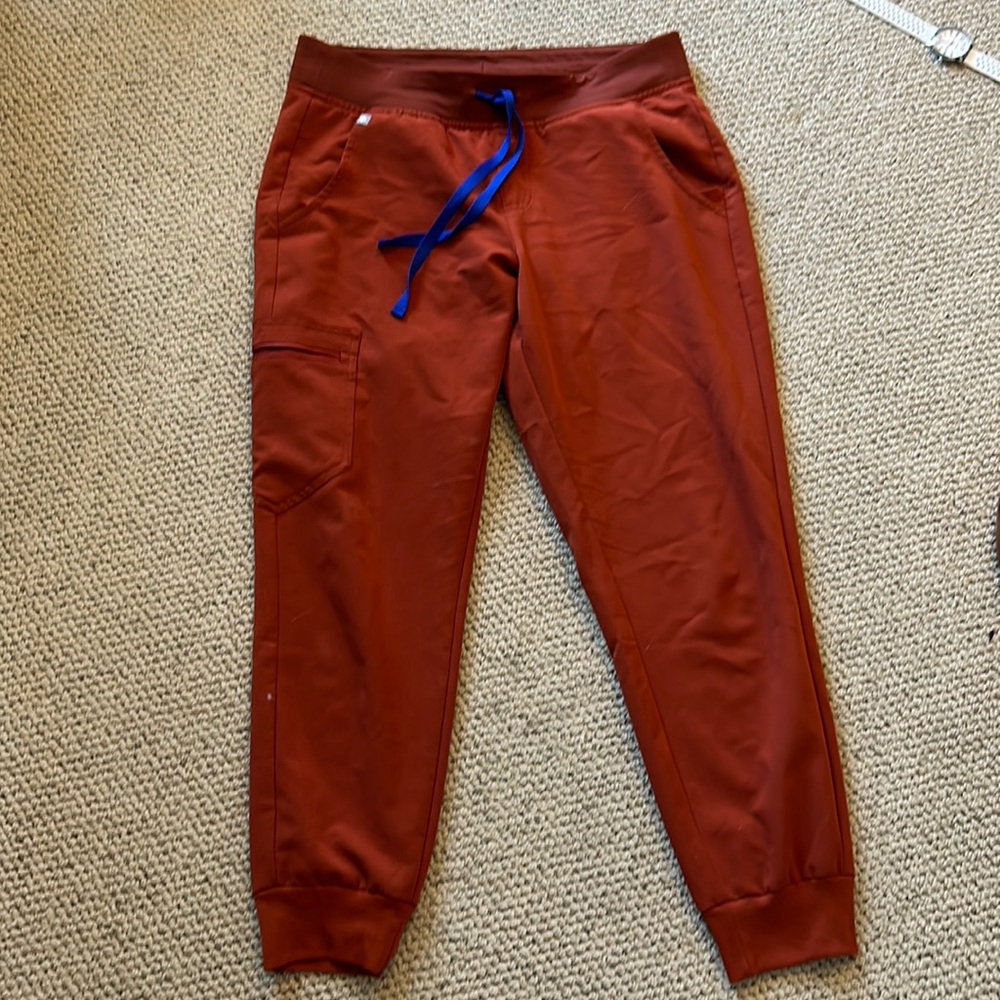 FIGS Zamora Scrubs in discontinued color Auburn